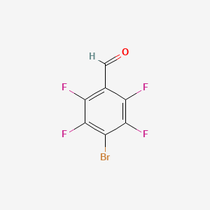 4-Bromo-2,3,5,6-tetrafluorobenzaldehyde