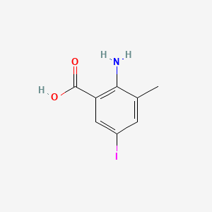 2-Amino-5-iodo-3-methylbenzoic acid