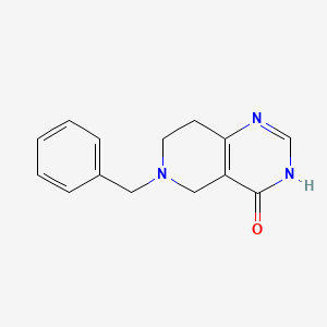 6-Benzyl-5,6,7,8-tetrahydropyrido[4,3-d]pyrimidin-4(3H)-one