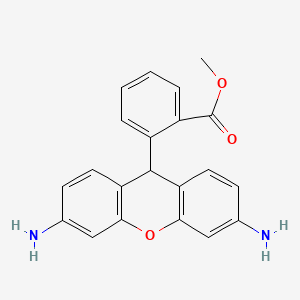 Methyl 2-(3,6-diamino-9H-xanthen-9-yl)benzoate