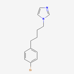 1-(4-(4-Bromophenyl)butyl)-1H-imidazole