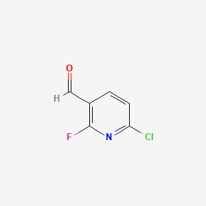 6-Chloro-2-fluoro-3-pyridinecarboxaldehyde