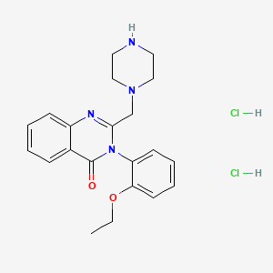3-(2-Ethoxyphenyl)-2-(piperazin-1-ylmethyl)quinazolin-4(3H)-one Dihydrochloride