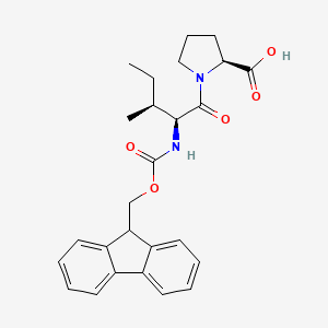 (((9H-fluoren-9-yl)methoxy)carbonyl)-L-isoleucyl-L-proline