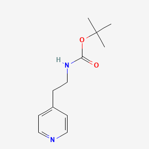 Tert-butyl N-[2-(pyridin-4-yl)ethyl]carbamate
