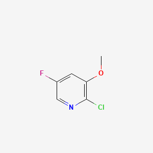 2-Chloro-5-fluoro-3-methoxypyridine