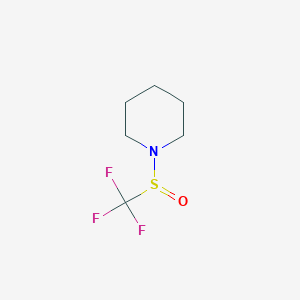 1-[(Trifluoromethyl)sulfinyl]piperidine