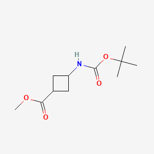 trans-Methyl 3-((tert-butoxycarbonyl)amino)cyclobutanecarboxylate