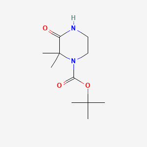 tert-Butyl 2,2-dimethyl-3-oxopiperazine-1-carboxylate