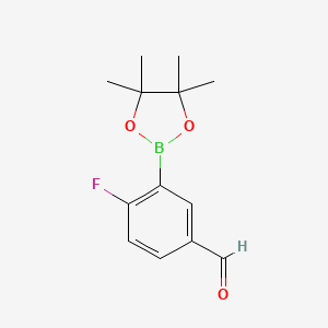 2-Fluoro-5-formylphenylboronic acid pinacol ester, 95%
