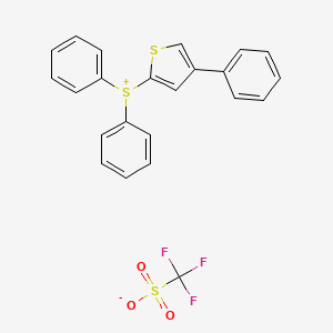 Diphenyl[4-(phenylthio)phenyl]sulfonium Trifluoromethanesulfonate