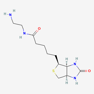 N-(2-Aminoethyl)-5-((3aS,4S,6aR)-2-oxohexahydro-1H-thieno[3,4-d]imidazol-4-yl)pentanamide