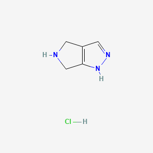 1,4,5,6-Tetrahydropyrrolo[3,4-c]pyrazolehydrochloride