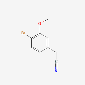 2-(4-Bromo-3-methoxyphenyl)acetonitrile