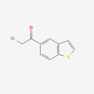 1-(1-Benzothiophen-5-yl)-2-bromo-1-ethanone