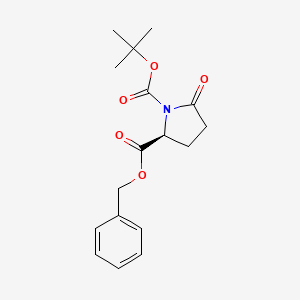 Benzyl (S)-1-Boc-5-oxopyrrolidine-2-carboxylate, 98%