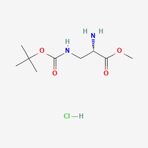 Methyl (S)-2-amino-3-((tert-butoxycarbonyl)amino)propanoate hydrochloride