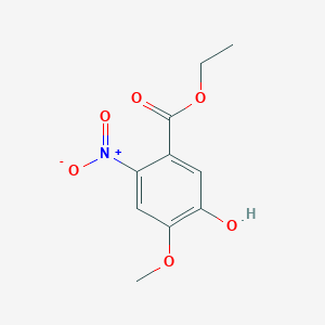 Ethyl 5-hydroxy-4-methoxy-2-nitrobenzoate