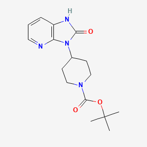 4-(2-Oxo-1，2-dihydro-3H-imidazo[4，5-b]pyridin-3-yl)piperidine-1-carboxylic acid tert-butyl ester