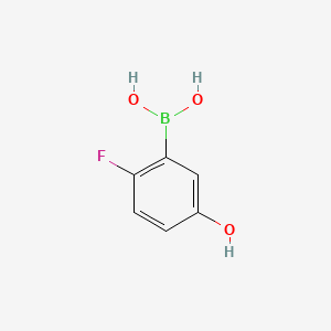 (2-Fluoro-5-hydroxyphenyl)boronic Acid(contains varying amounts of Anhydride)