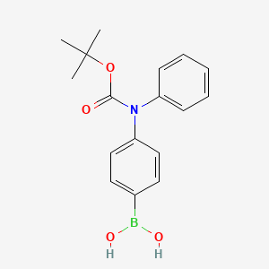 4-(t-BOC-(phenyl)amino)phenylboronic acid