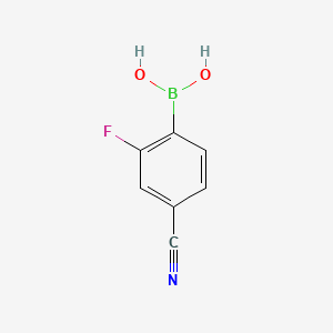4-Cyano-2-fluorophenylboronic acid, 97%