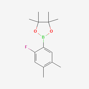 2-Fluoro-4,5-dimethylphenylboronic acid,pinacol ester