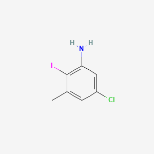 5-Chloro-2-iodo-3-methylaniline