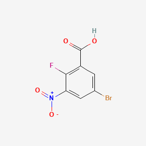 5-Bromo-2-fluoro-3-nitrobenzoic Acid