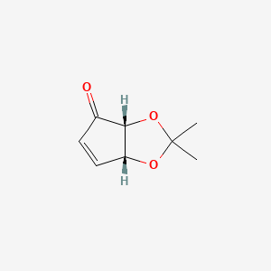 (3aR,6aR)-2,2-Dimethyl-3aH-cyclopenta[d][1,3]dioxol-4(6aH)-one