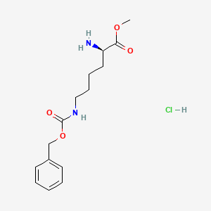 (R)-Methyl 2-amino-6-(((benzyloxy)carbonyl)amino)hexanoate hydrochloride