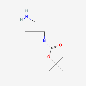 tert-Butyl 3-(Aminomethyl)-3-methylazetidine-1-carboxylate