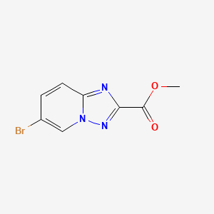 Methyl 6-bromo-[1,2,4]triazolo[1,5-a]pyridine-2-carboxylate