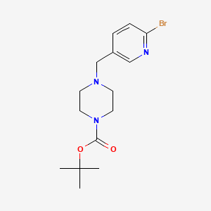 tert-Butyl 4-((6-bromopyridin-3-yl)methyl)piperazine-1-carboxylate