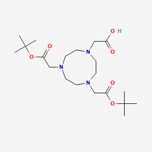 2-[4,7-Bis[2-(tert-butoxy)-2-oxoethyl]-1,4,7-triazonan-1-yl]acetic Acid