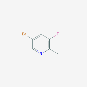 5-Bromo-3-fluoro-2-methylpyridine