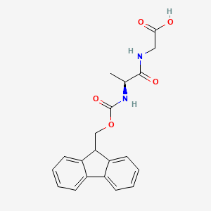 N-[N-[(9H-Fluoren-9-ylmethoxy)carbonyl]-L-alanyl]-glycine