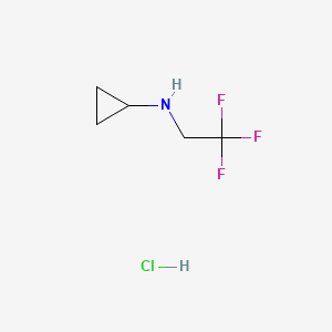 N-(2,2,2-Trifluoroethyl)cyclopropanamine hydrochloride