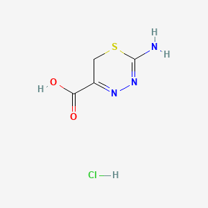 2-AMino-6H-[1,3,4]thiadiazine-5-carboxylicacidHCl
