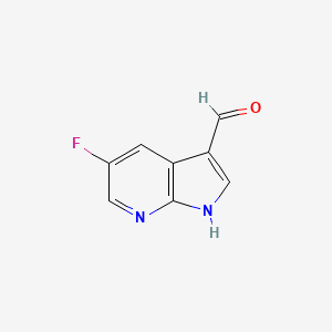 5-Fluoro-1H-pyrrolo[2,3-b]pyridine-3-carbaldehyde