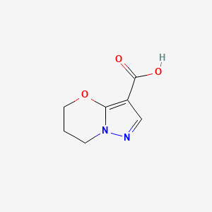 6,7-Dihydro-5H-pyrazolo[5,1-b][1,3]oxazine-3-carboxylic acid