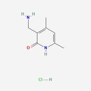 3-(Aminomethyl)-4,6-dimethylpyridin-2(1H)-one Hydrochloride