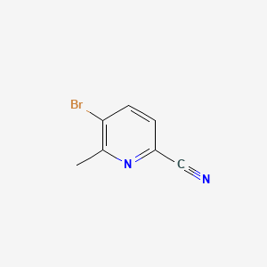 5-Bromo-6-methylpicolinonitrile