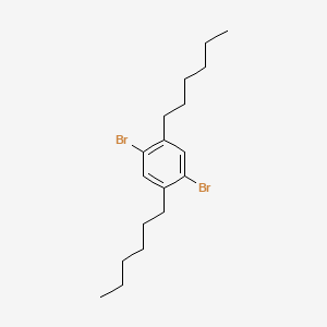 1,4-Dibromo-2,5-dihexylbenzene