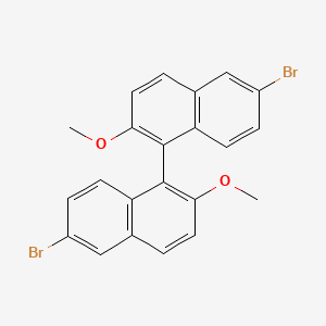 (R)-6,6'-Dibromo-2,2'-dimethoxy-1,1'-binaphthalene