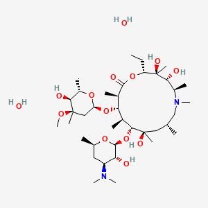 (2R,3S,4R,5R,8R,10R,11R,12S,13S,14R)-11-(((2S,3R,4S,6R)-4-(dimethylamino)-3-hydroxy-6-methyltetrahydro-2H-pyran-2-yl)oxy)-2-ethyl-3,4,10-trihydroxy-13-(((2R,4R,5S,6S)-5-hydroxy-4-methoxy-4,6-dimethyltetrahydro-2H-pyran-2-yl)oxy)-3,5,6,8,10,12,14-heptameth