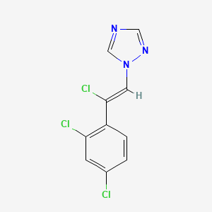 (Z)-1-(2-Chloro-2-(2,4-dichlorophenyl)vinyl)-1H-1,2,4-triazole