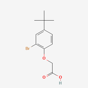 2-(2-Bromo-4-(tert-butyl)phenoxy)acetic acid