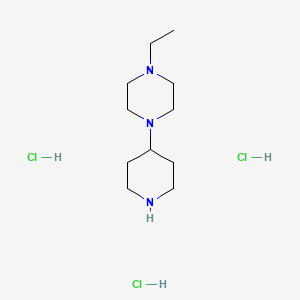 1-Ethyl-4-(piperidin-4-yl)piperazine Hydrochloride, 98%