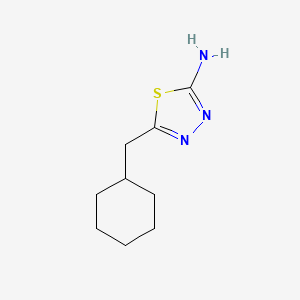 5-(cyclohexylmethyl)-1,3,4-thiadiazol-2-amine